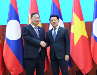 Laos and Vietnam Review Bilateral Cooperation and Key Projects